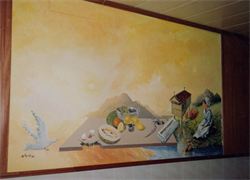 Mural 120x3mtrs.(acrilico)