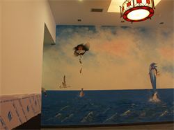 detalle pintura mural