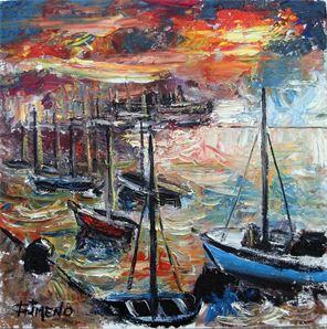 gimeno, pinturas,marinas,pintores