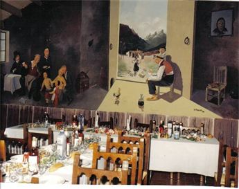 Detalle pintura mural